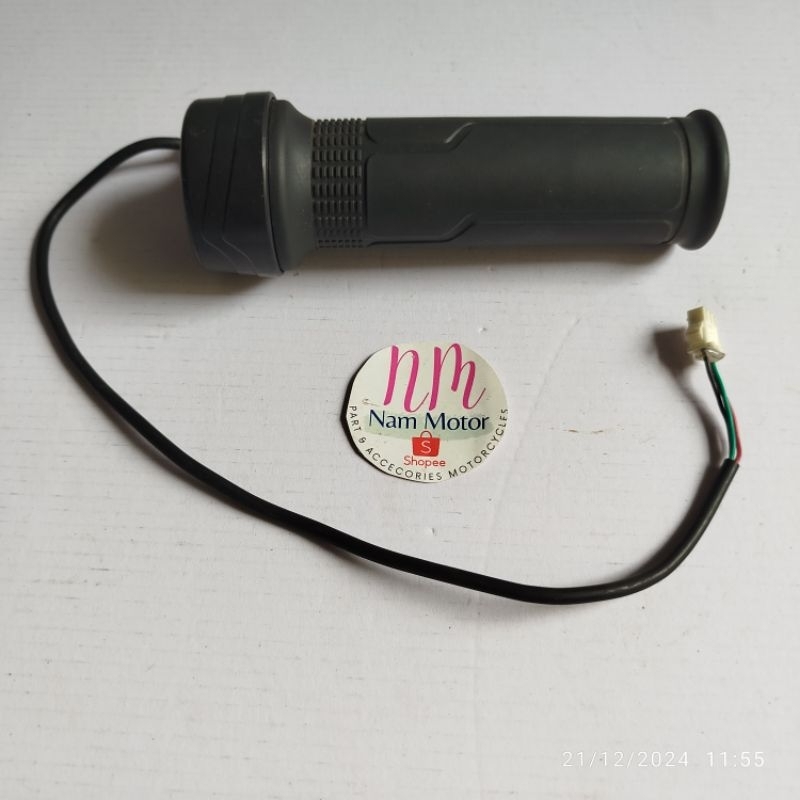handle gas sepeda listrik motor listrik dengan satu tombol