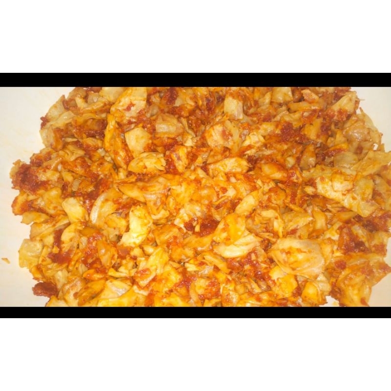 

keripik singkong Extra pedas cabe asli 100% @500gr