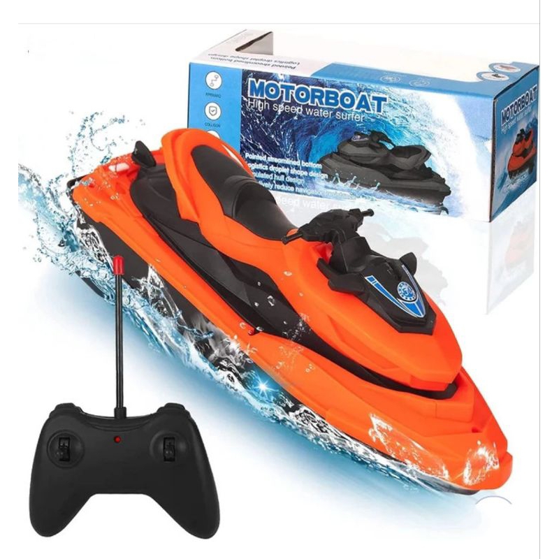 Mainan Remot Control Motor Boat Kapal Motor