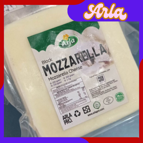 

Keju Mozzarella Arla Pizza Topping 250gr - Keju Mozzarella Arla exp terbaru