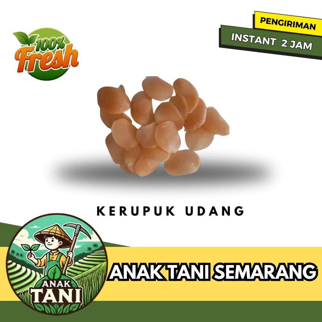 

[ANAK TANI] KERUPUK MENTAH PER 200GR SIAP KIRIM INSTANT AREA SEMARANG