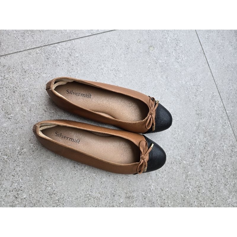 SILVERMIST CHARLOTTE MOCCA FLATSHOES