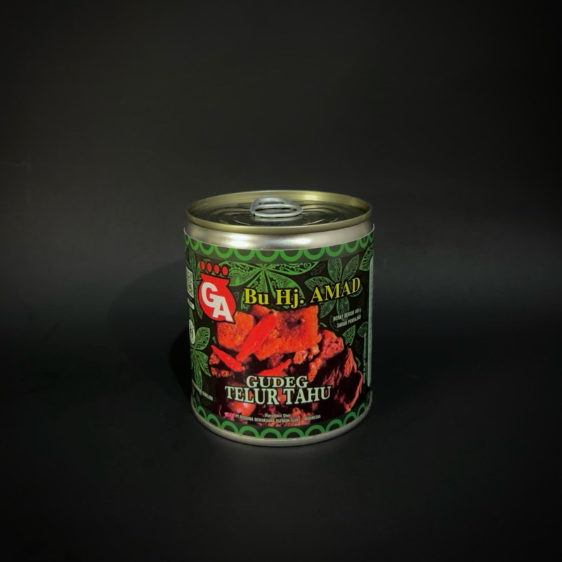 

Gudeg Kaleng Mbarek Bu Hj. Ahmad – Telur & Tahu 300 gram (Asli Jogja)