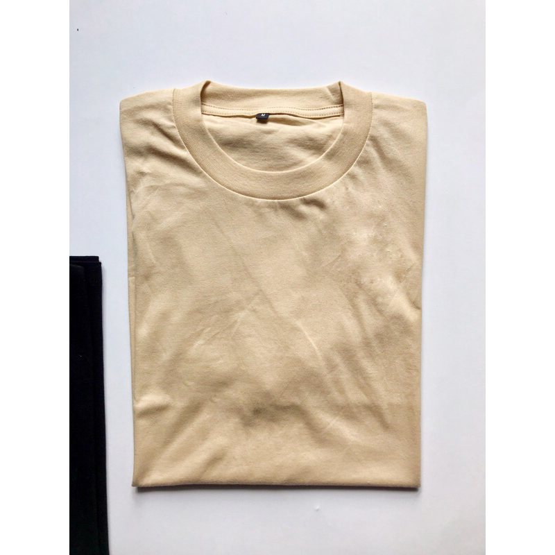 Kaos Polos Dewasa Khaki Premium Oversize