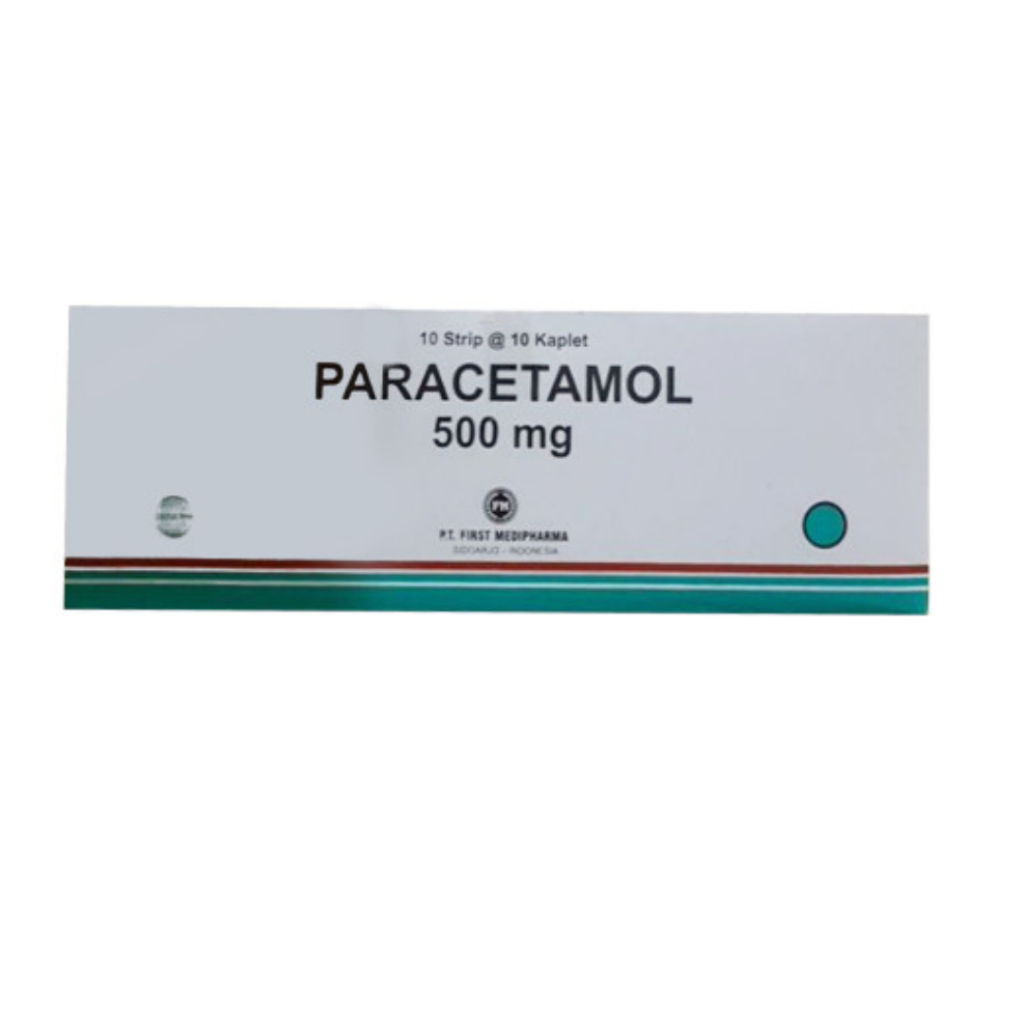 Paracetamol 500 mg 10 Kaplet - FM (FIRST MEDIPHARMA)