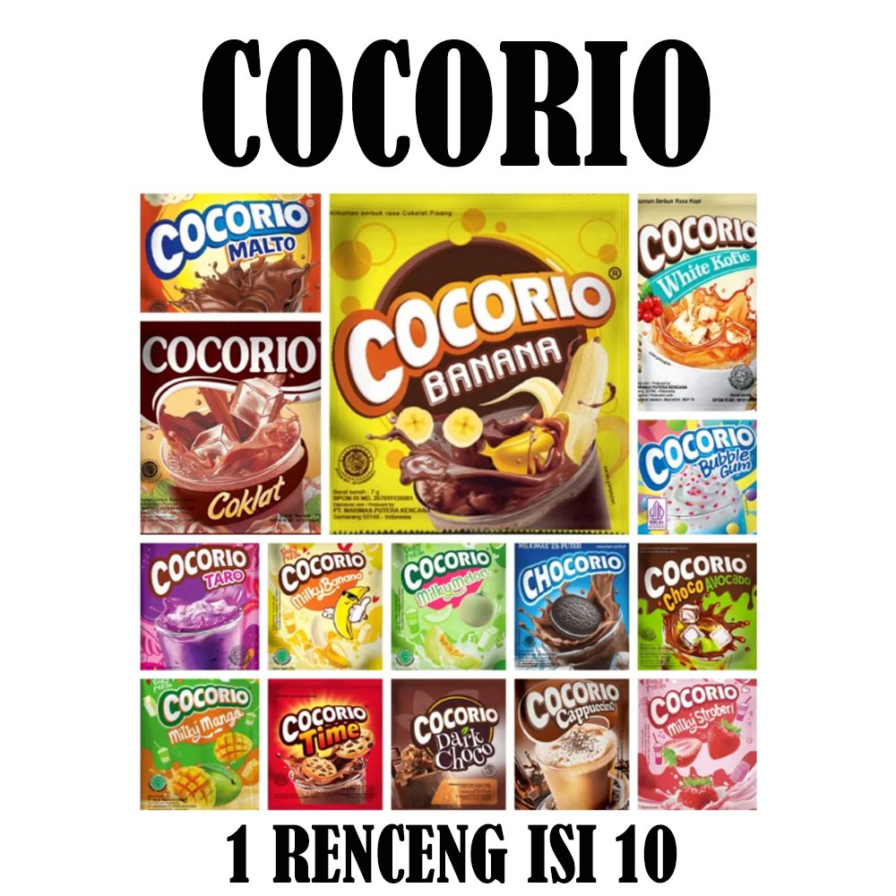 

MINUMAN ES PUTER COCORIO RENCENG ISI 10