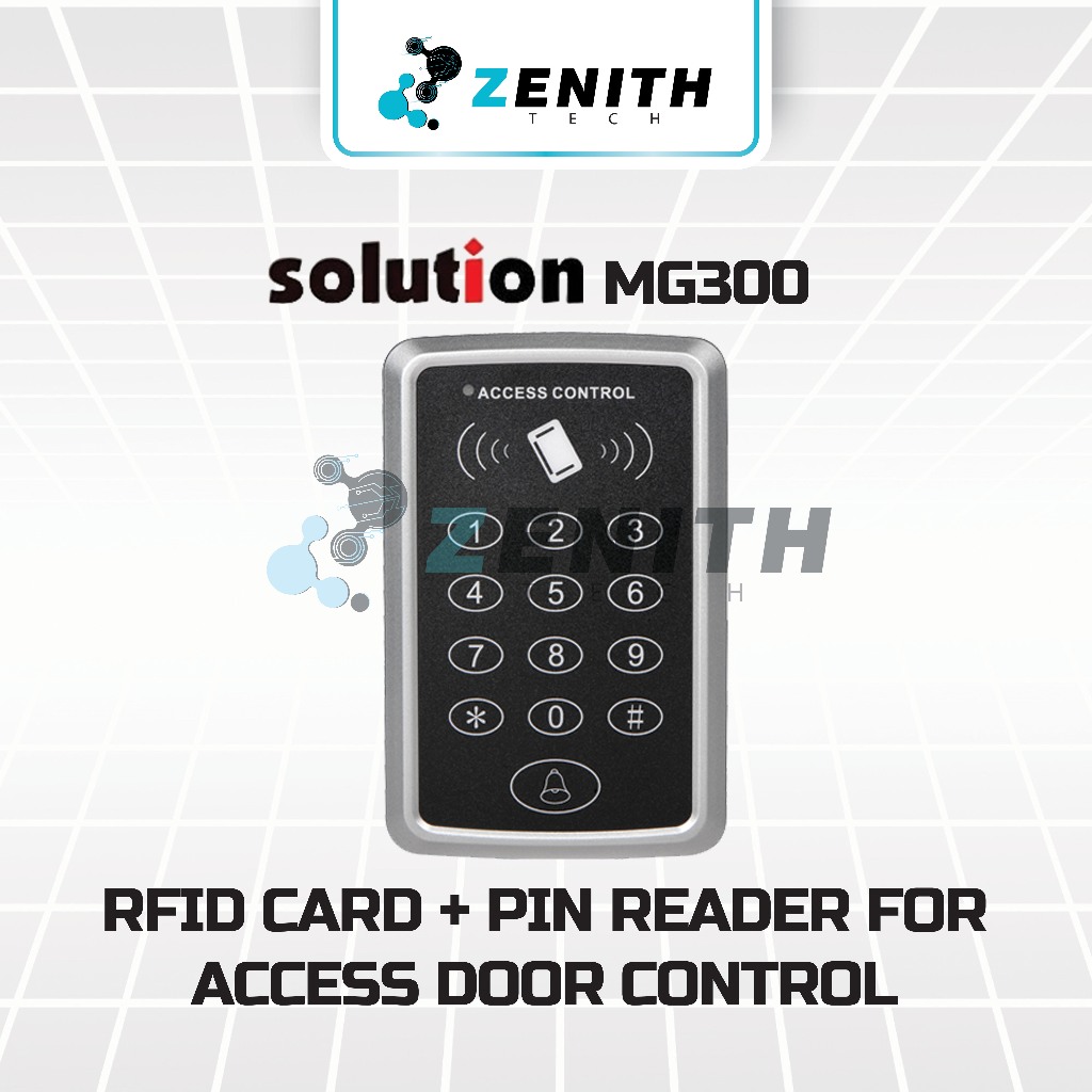 RFID READER ACCESS DOOR CONTROL SOLUTION MG300 - RFID READER ACCESS CONTROL - MESIN AKSES KONTROL RE