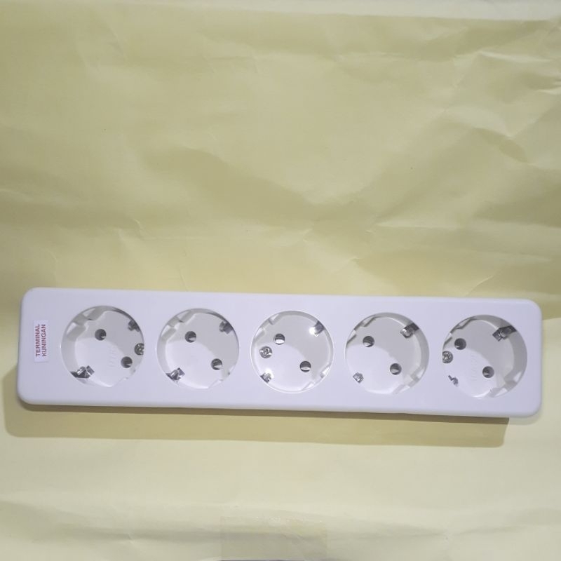 SOCKET STOPKONTAK UTICON 5 LUBANG