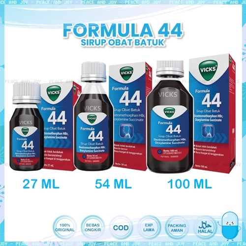 Vicks Formula 44 Dewasa / Obat Batuk