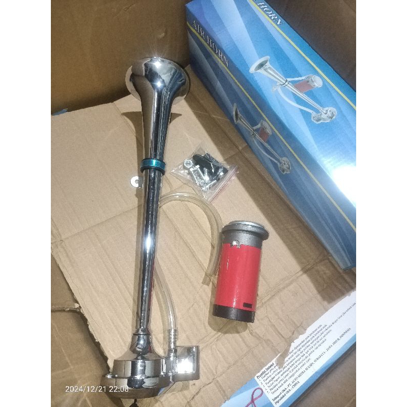 klakson terompet tanpa tabung angin 12v 24v motor mobil bus truk dll