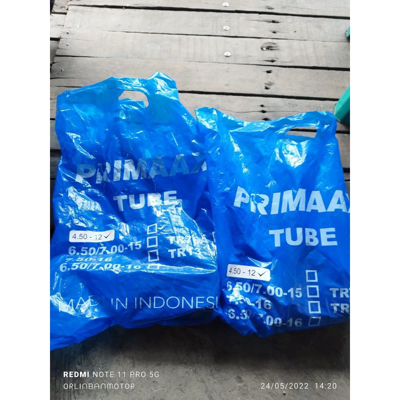BAN DALAM TOSSA 450-12/BAN DALAM PRIMAX 450-12/BAN DALAM VIAR 450-12/BAN DALAM SNI 450-12/BAN DALAM 