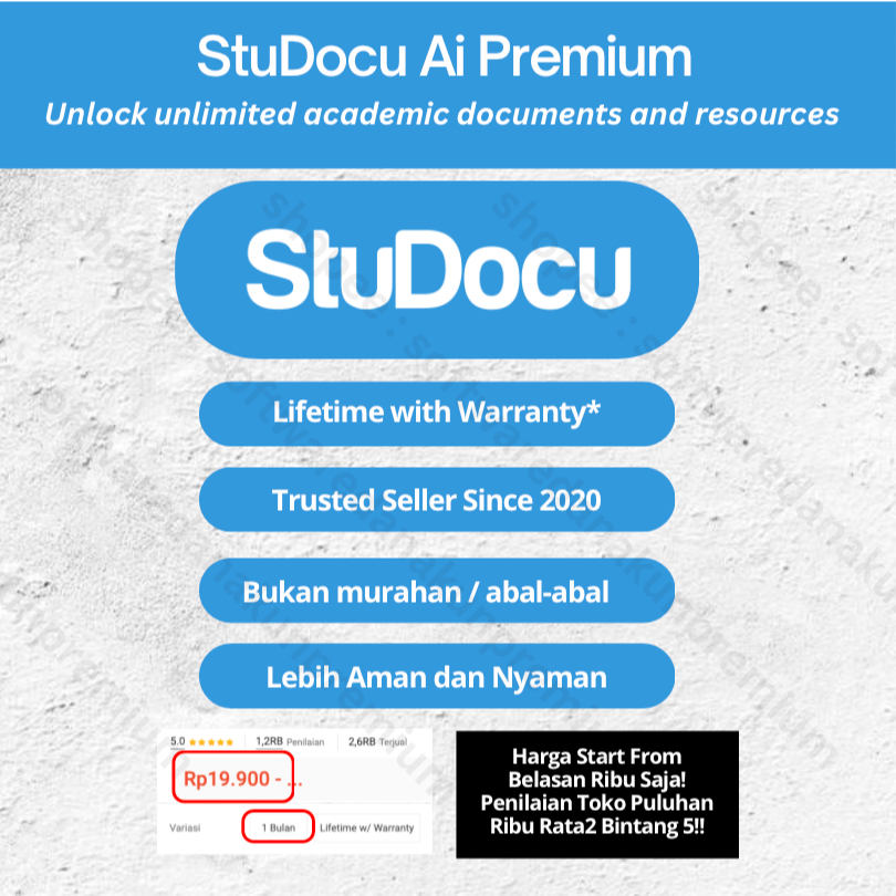 StuDocu Premium Stu Docu Software Untuk Download Dokumen Kuliah dan Catatan Mahasiswa dengan Mudah