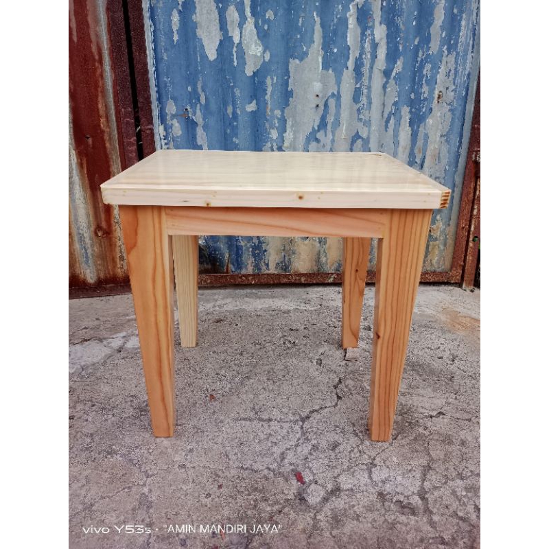 meja 60x40x40 jati belanda