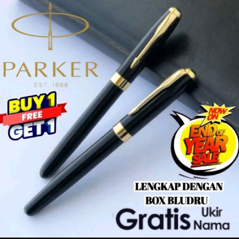 

Ballpoint Mewah Pulpen Buy 1 Get 1 Free Parker Gratis Grafir Nama Dan Box Bludru Exlusive