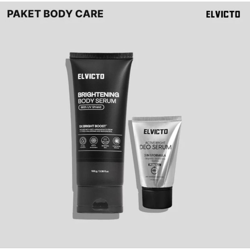 Paket Body Care Elvicto ( Body Serum + Deo Serum )