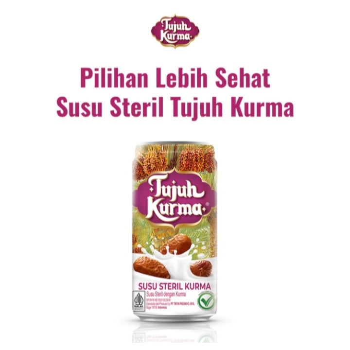 

Tujuh Kurma Susu Steril Kurma 189ml