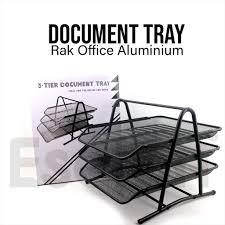 

Rak Kertas Dokumen Surat 3 Susun - Paper Document Letter Tray 3 Tier
