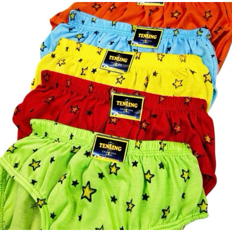 CD Celana Dalam Anak Laki Laki Motif Bintang Murah Bahan Katun Cocok Untuk Sehari Hari