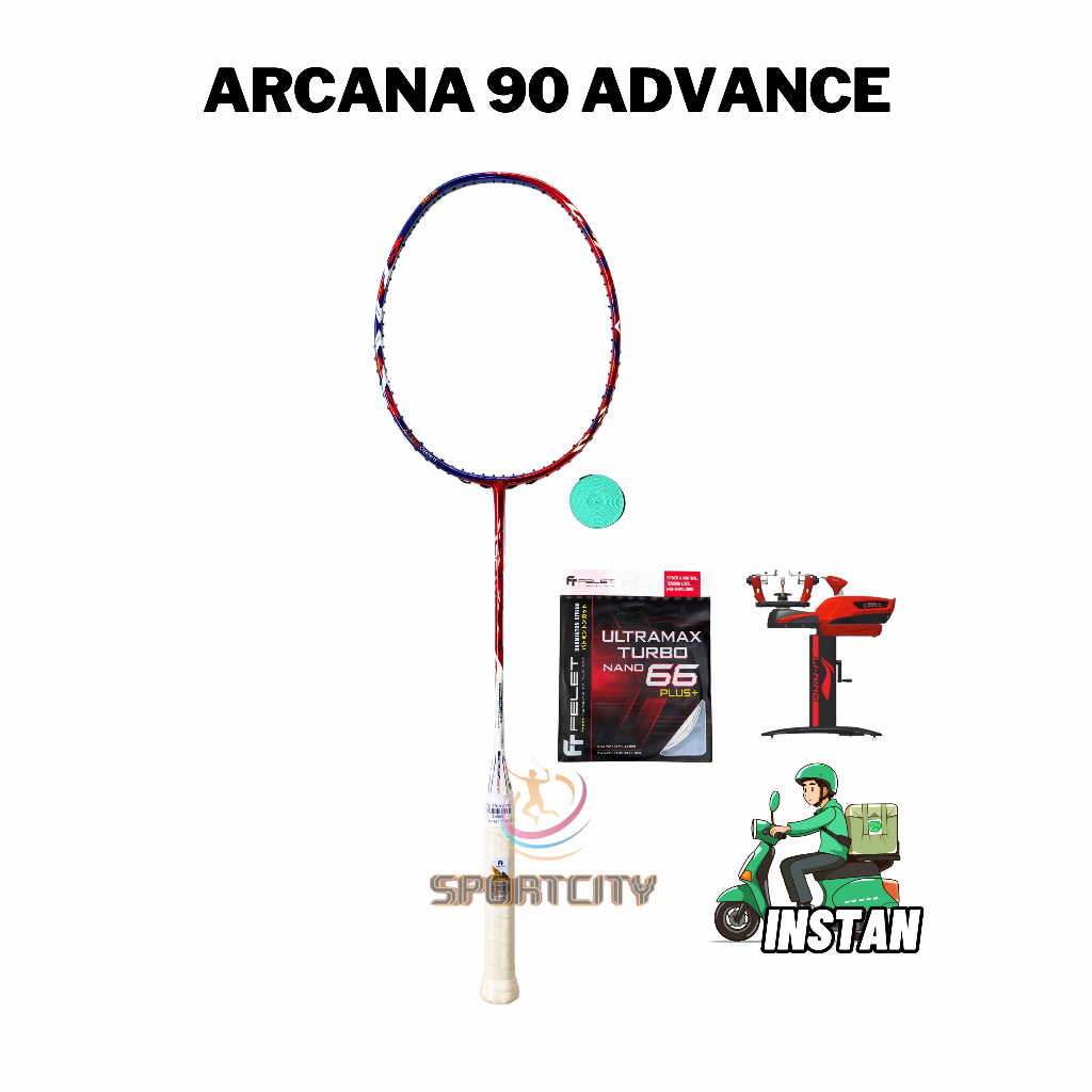 Raket Badminton FELET ARCANA 90 Advance Original