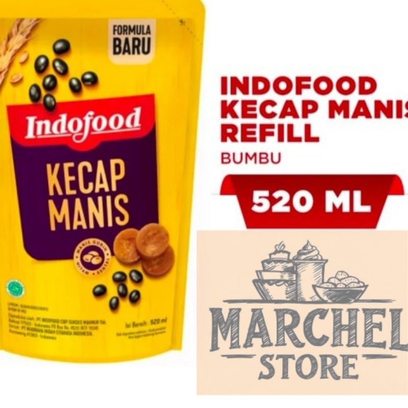 

kecap manis indofood 520ml