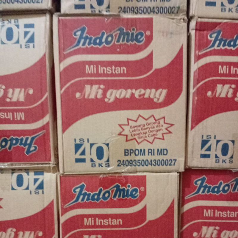 

INDOMIE GORENG 3 KARTON