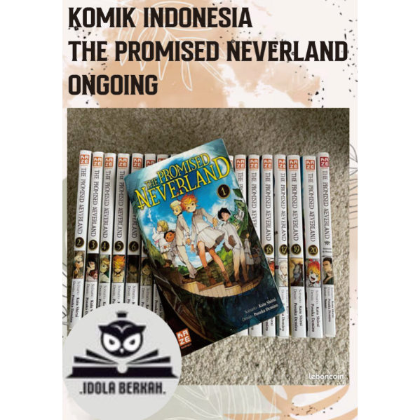 [INDONESIA] TERMURAH THE PROMISED NEVERLAND 20 END PLUS STIKER ANIME - KAIU SHIRAI
