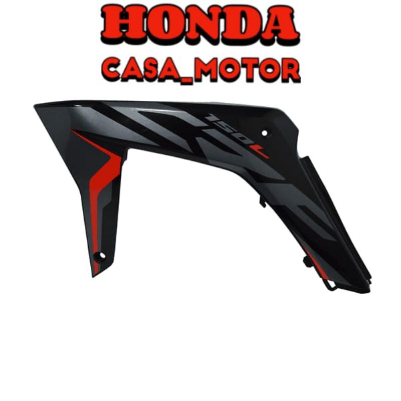 Cover Body Set Kiri Hitam Type 2 CRF 150L K84 ORIGINAL 17556K84920ZA