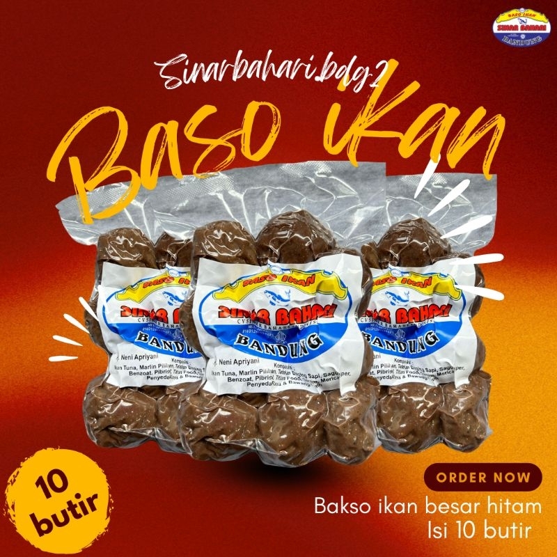 

bakso ikan sinarbahari | besar hitam | isi 10 butir