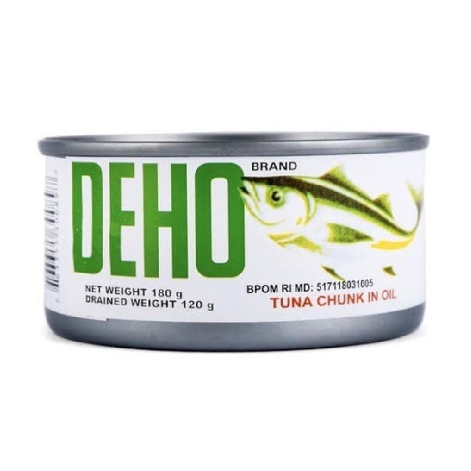 

tuna chunk in oil deho 180