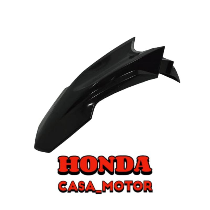 Spakbor Depan Hitam Honda CRF 150L K84 ORIGINAL 61100K84900ZD