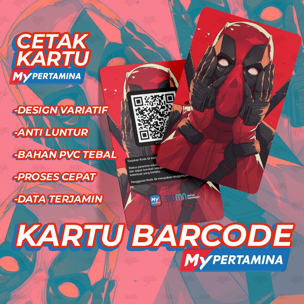 

KARTU BARCODE PERTAMINA BIKIN KARTU MYPERTAMINA BIKIN KARTU ISI BENSIN ID CARD PVC GOLD