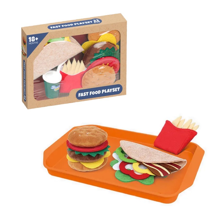 Tons O Fun Fast Food Playset Alat Masak Mainan