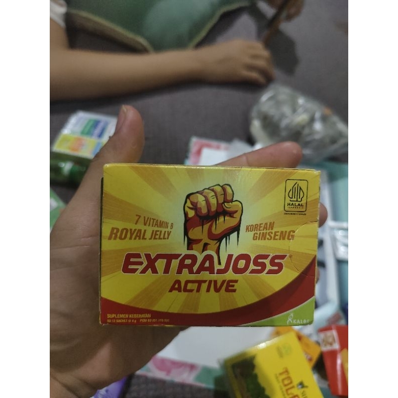 

Extra Joss Active 1 Kotak isi 12