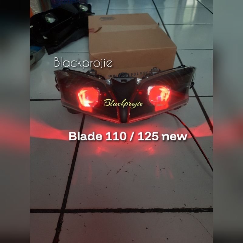 REFLEKTOR BLADE 110 BLADE 125 PROJIE BILED MATRIX HONDA BLADE 110 NEW