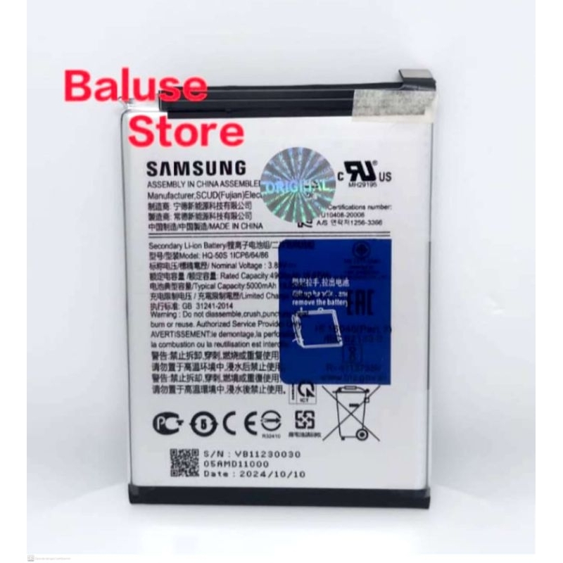 Baterai Samsung HQ-50S A01/ A02/ 03s/ A02s Original