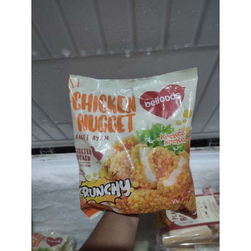 

belfoods chicken nugget crispy 500 gram