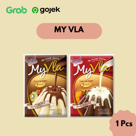 

Nutrijell My Vla / Vla Bubuk Instan / Serbuk Vla Aneka Varian Rasa / 60gr & 63gr