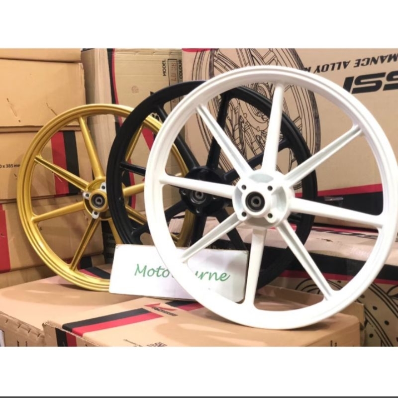 Velg Racing Satria 2tak / Satria 2T Doubledisc Vrossi Zigen Swan Palang 8