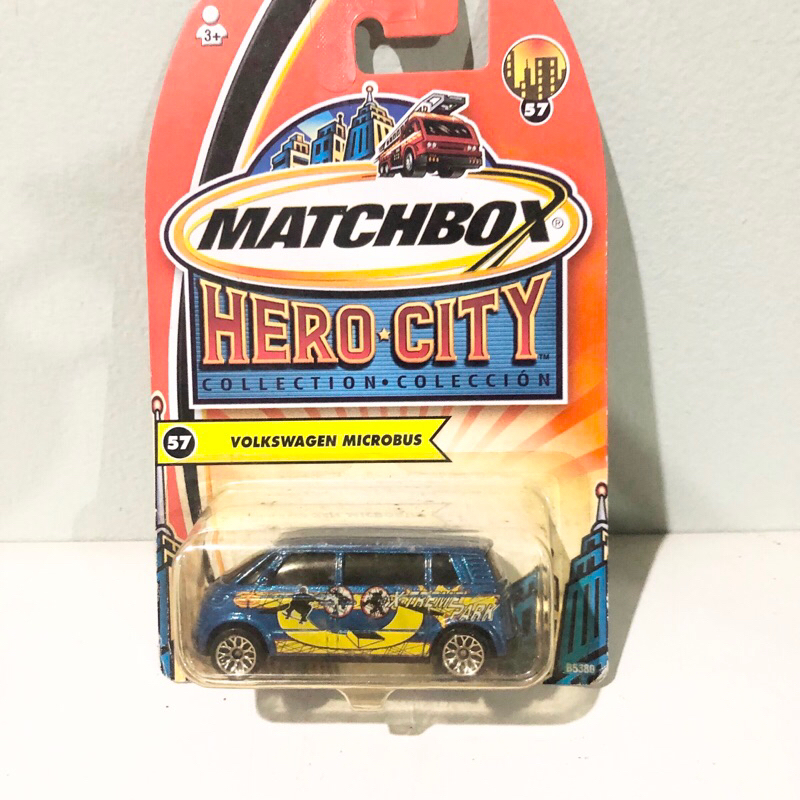 Matchbox  Volkswagen VW Microbus Hero city colection