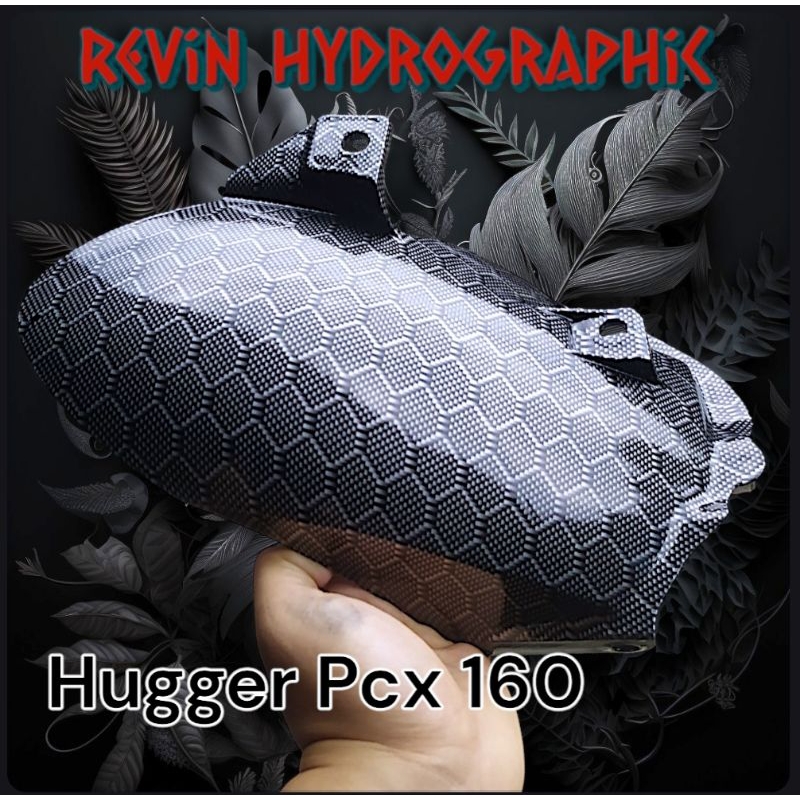 HUGGER - SPAKBOR KOLONG PCX 160 CARBON WTP HEXAGON