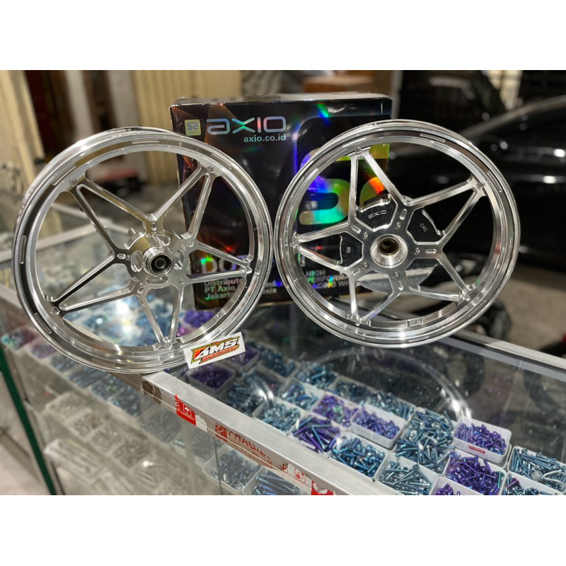 VELG AXIO CNC BINTANG LANGIT VARIO 125/150 BEAT SCOPY