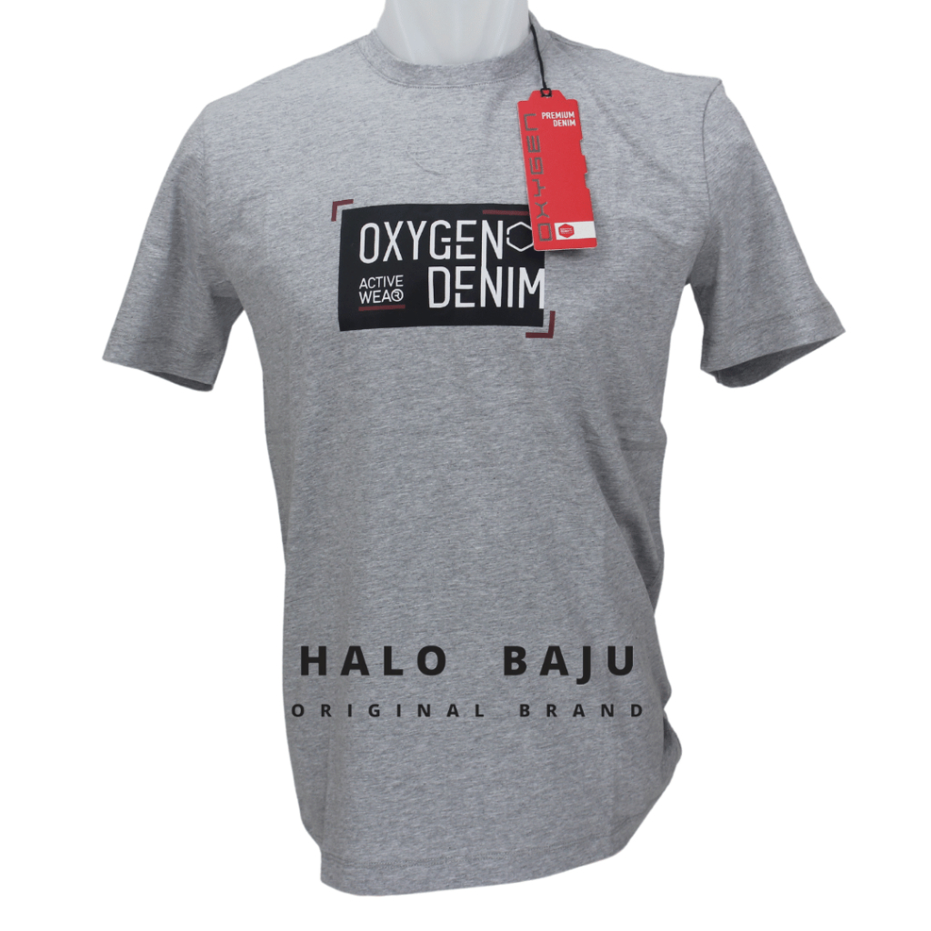 OXYGEN DENIM PREMIUM SERIES (101-25125) Kaos Oxygen - Oblong Oxygen - Baju Oxygen - Kaos Pria