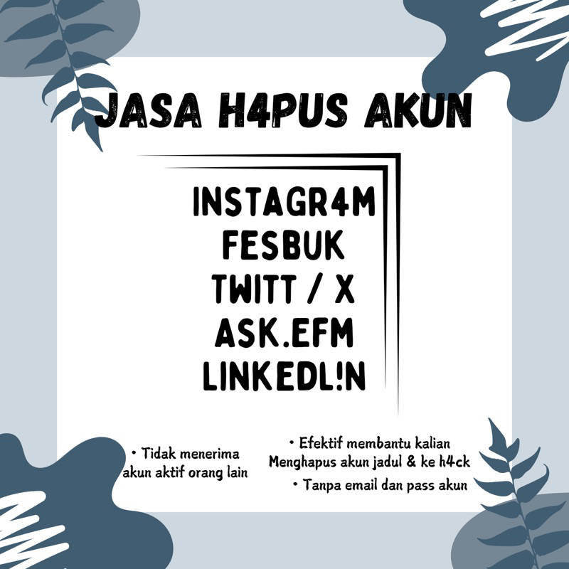 Hapus Akun