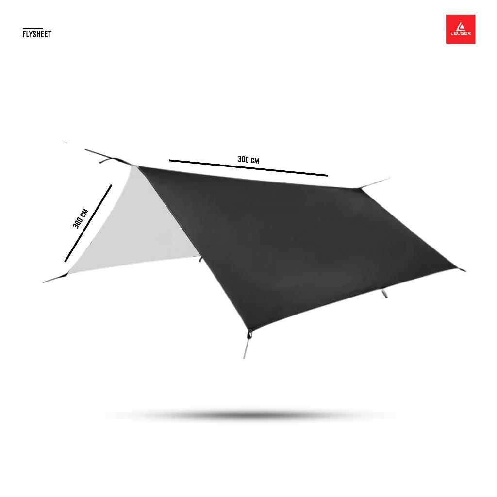 FLYSHEET 3X3 LEUSER 16 SLOT