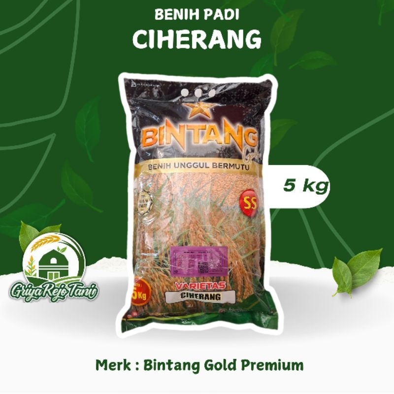 

Benih Padi CIHERANG HDB- Bintang Gold Premium 5kg