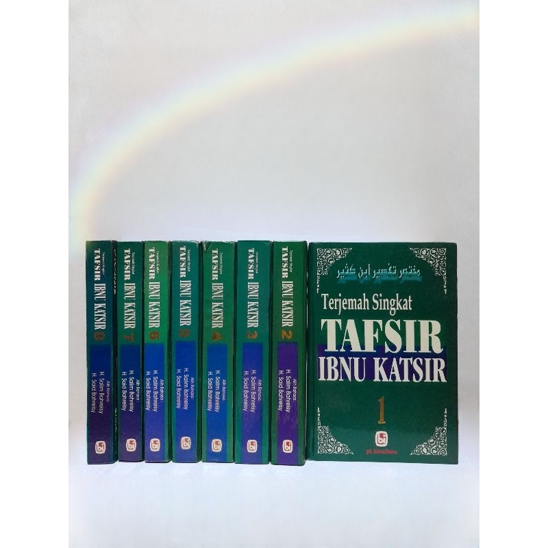 *BEKAS* Terjemah Singkat Tafsir IBNU KATSIR | JILID 1-8 | HardCover