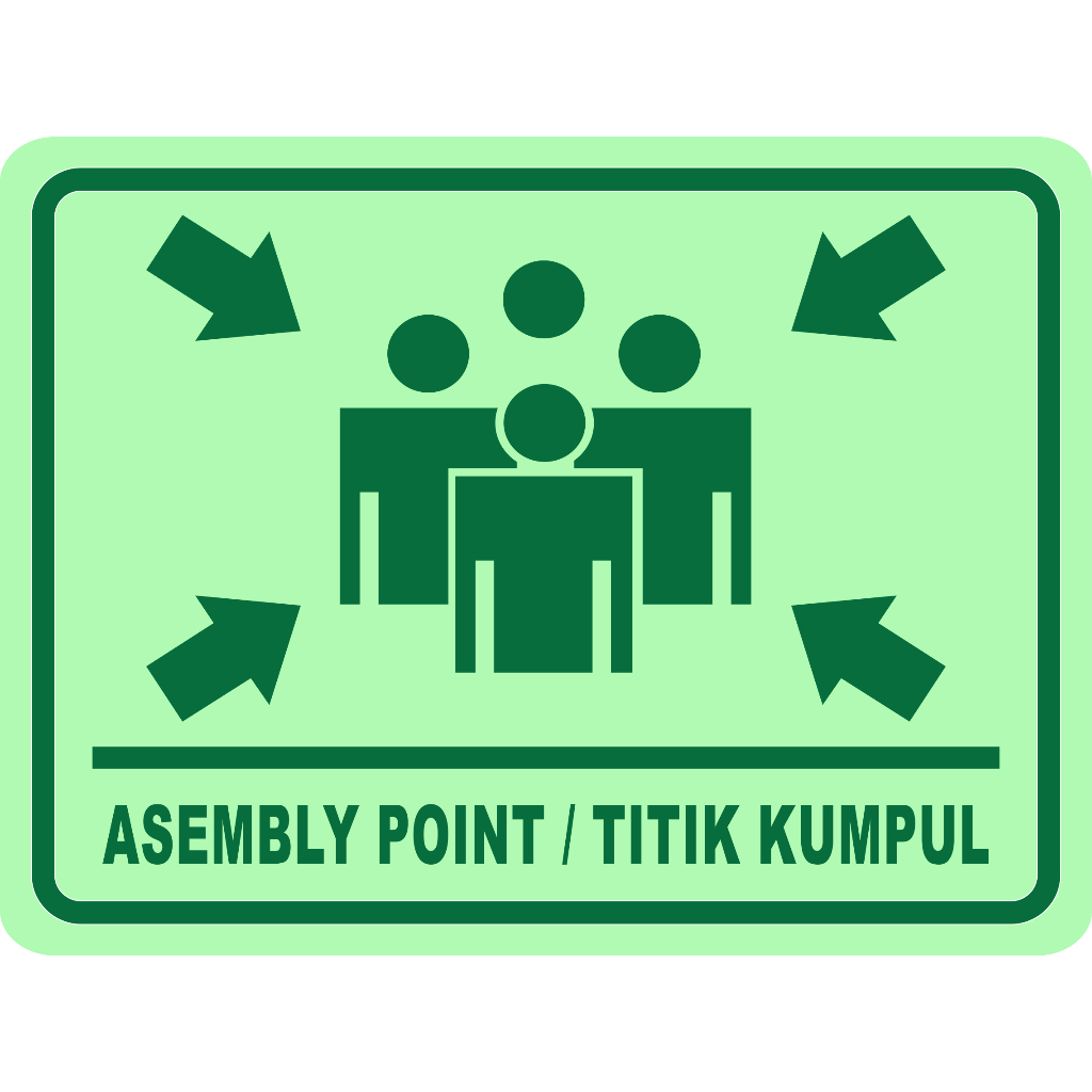 

SIGN EVAKUASI ACRILIC / Sign Papan Jalur Evakuasi Akrilik Custom / SIGN SIGNAGE JALUR