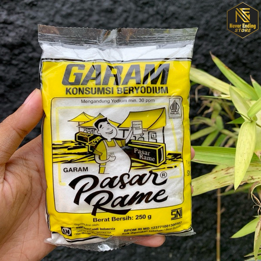 

Garam Dapur Pasar Rame 250g