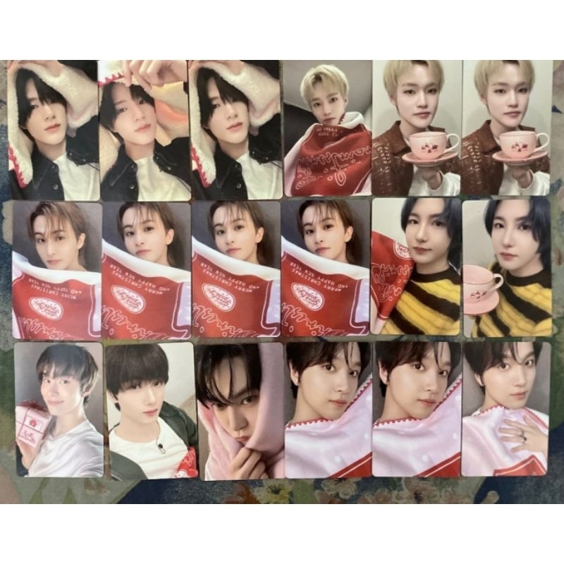 trading card pink christmast nct dream nct127 tc