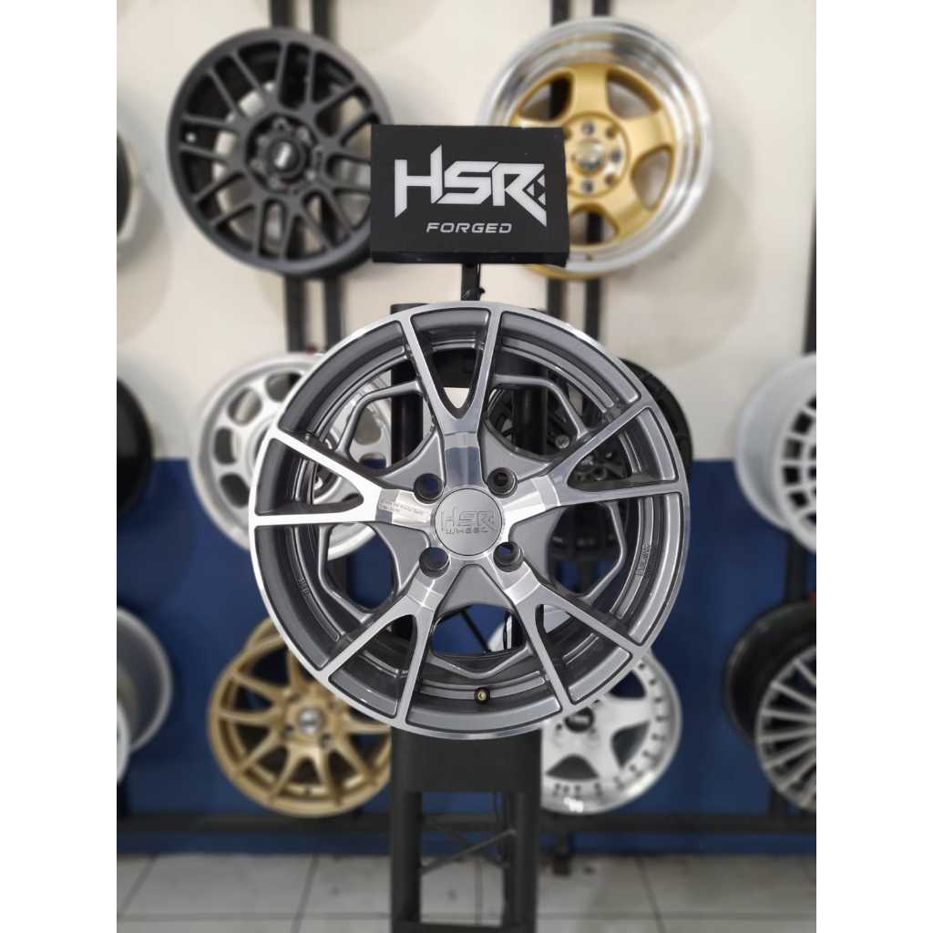velg racing hsr ring 15 velg mobil r15 untuk brio yaris calya freed mobilio